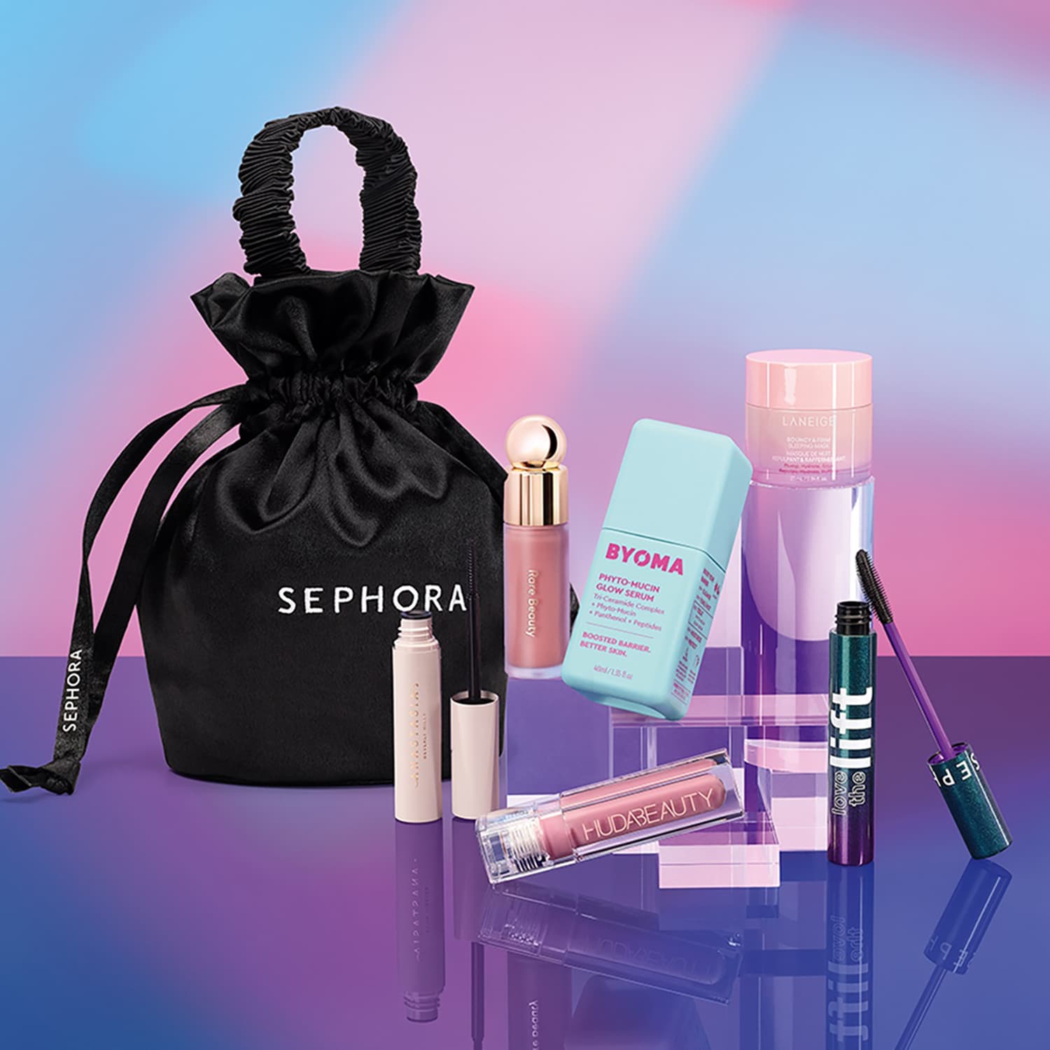 Sephora favorite set☆ Gleamy Dreamy - Zestaw do pielęgnacji i makijażu i SEPHORA