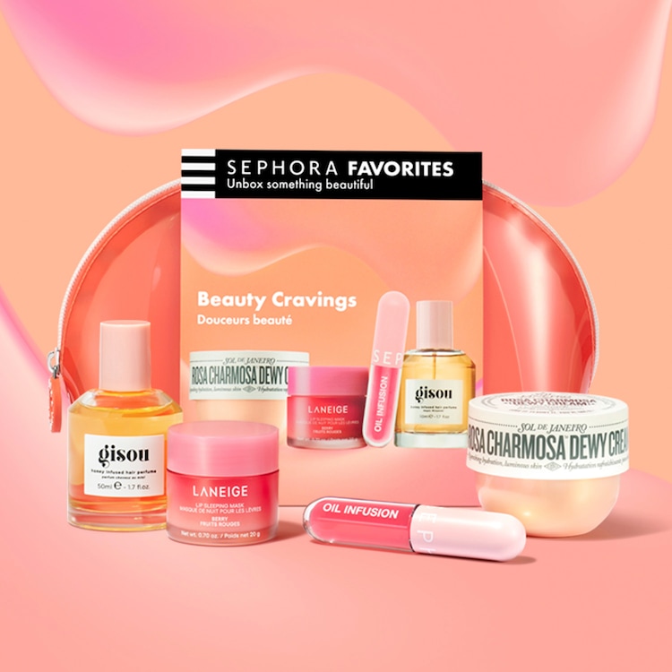 Beauty Cravings - Estuche de cuidado facial, corporal y maquillaje