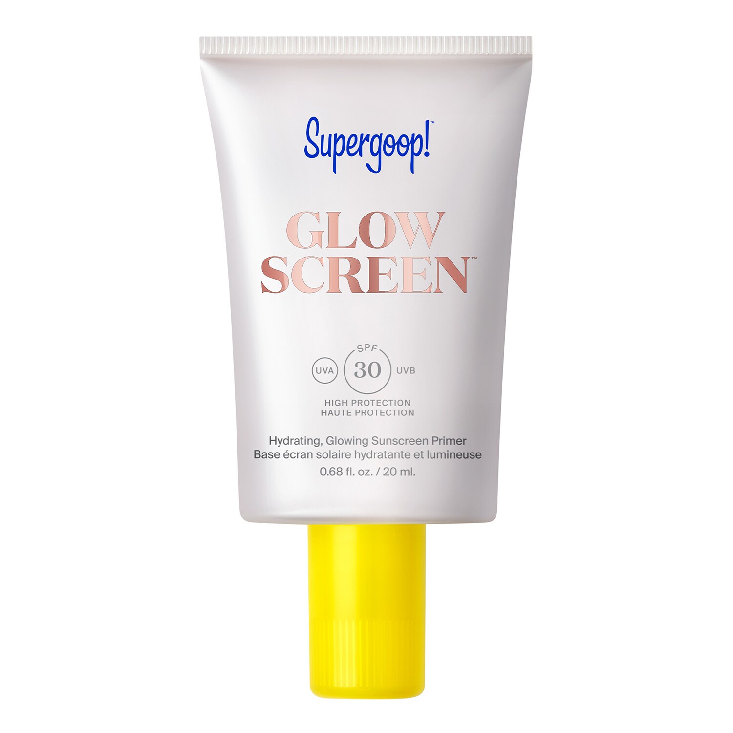 SUPERGOOP! - Glowscreen - Opalovací krém SPF 30 PA++ s kyselinou hyaluronovou