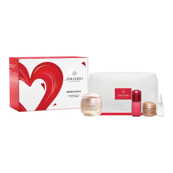 :Benefiance Pouch Set - Coffret soin visage, SHISEIDO
