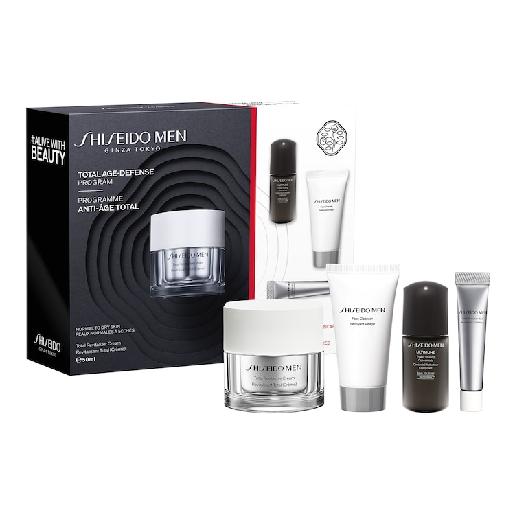 Shisiedo Men Total Revitalizer Value Set
