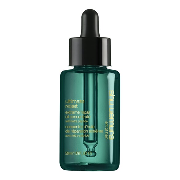 Ultimate Reset - Concentr&eacute; d'huile r&eacute;paration extr&ecirc;me pour cheveux tr&egrave;s ab&icirc;m&eacute;s, SHU UEMURA ART OF HAIR