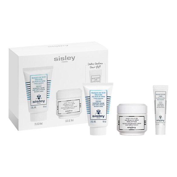 Velvet Nourishing Skincare With Saffron Flowers Duo - Face care set, Sisley