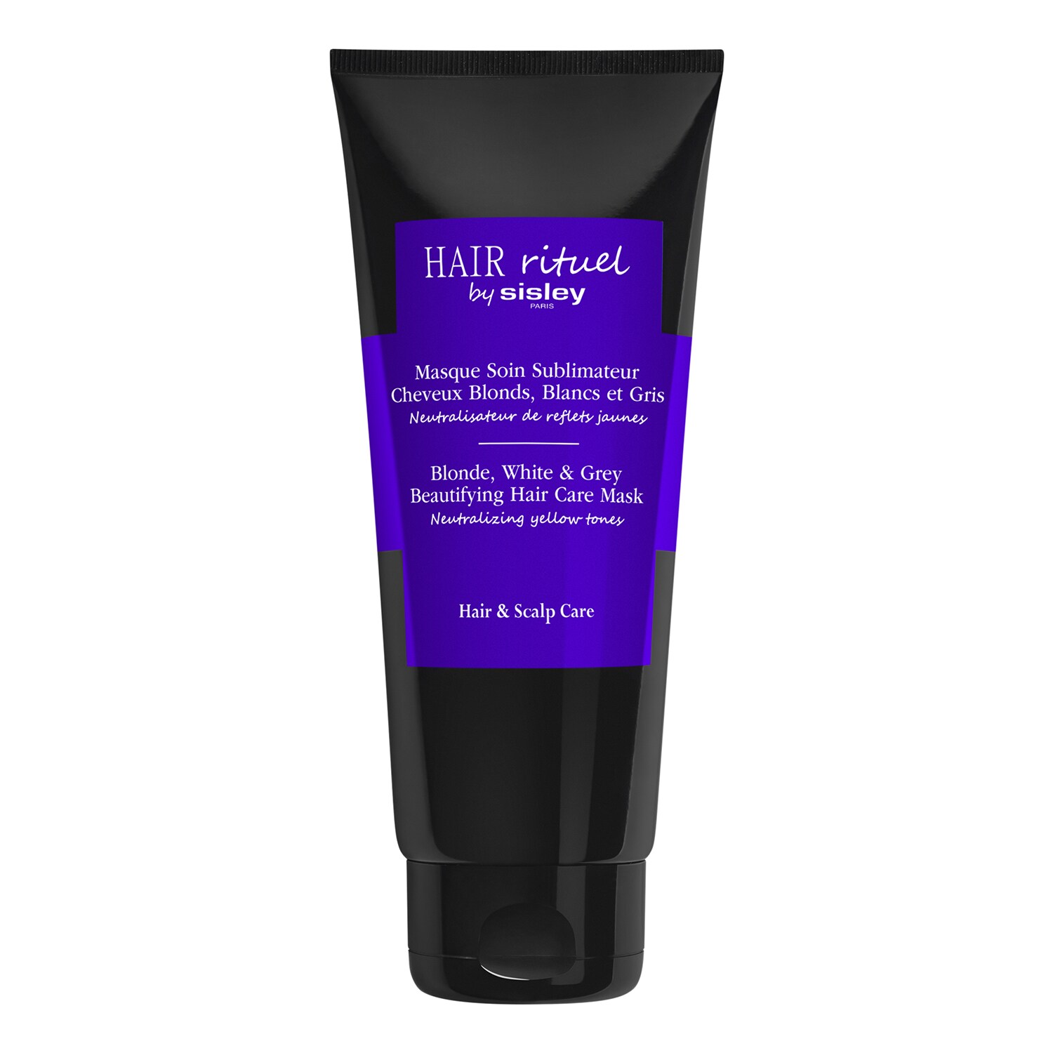 Hair Rituel by Sisley Blonde, White & Grey Beautifying Hair Care Mask maska na vlasy neutralizující mosazné podtóny 200 ml