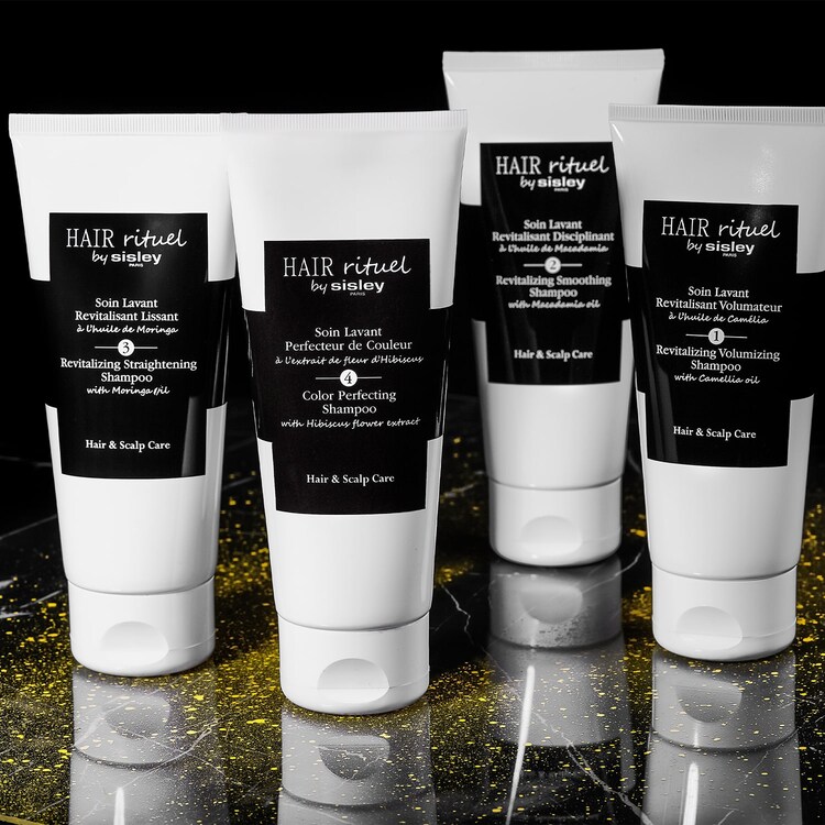 Straightening Shampoo with Moringa oil - Yıpranmış saçlar için şampuan