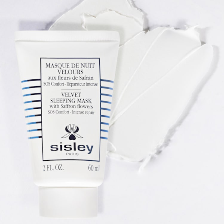 Masque de Nuit Velours aux Fleurs de Safran