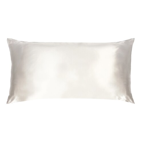 Slipsilk - Rechteckiger Kissenbezug Aus Seide - Pillowcase White 40x80