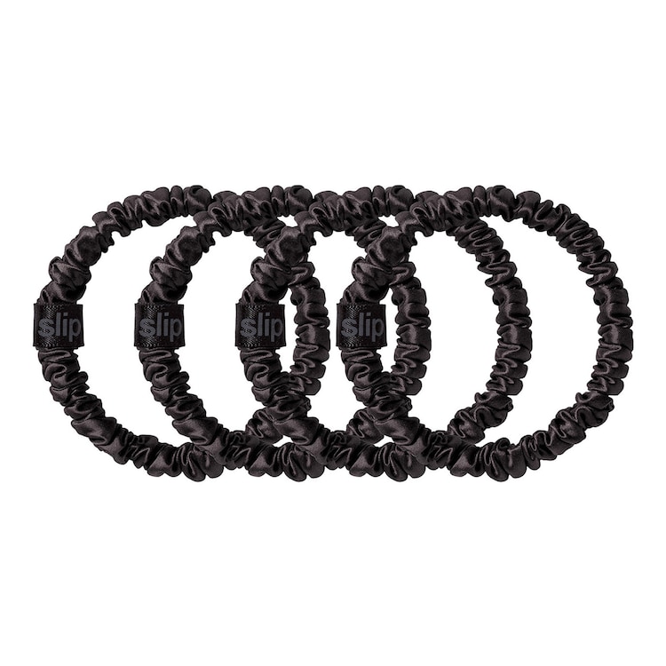 hårsnoddar skinny av rent silke - 4 hårsnoddar