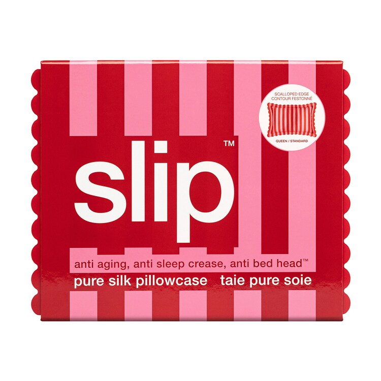 μαξιλαροθήκη slip καθαρό μετάξι με κυματιστό περίγραμμα - queen