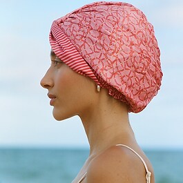 Turban aus Seide - Einheitsgröße