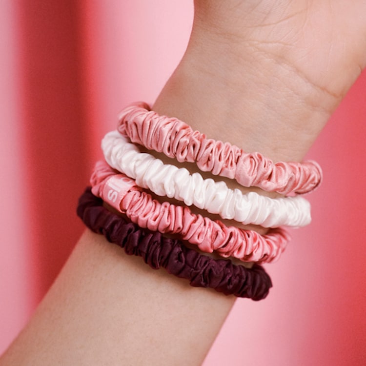 Chouchous pure soie skinny - 4 chouchous