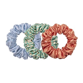3 slip pure silk large scrunchies - Elastici Large Slip in pura seta