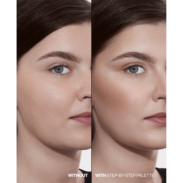 Step by Step Palette - Contour Palette Gesicht