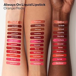 Always On Liquid Lipstick - Longwearing Liquid Lipstick