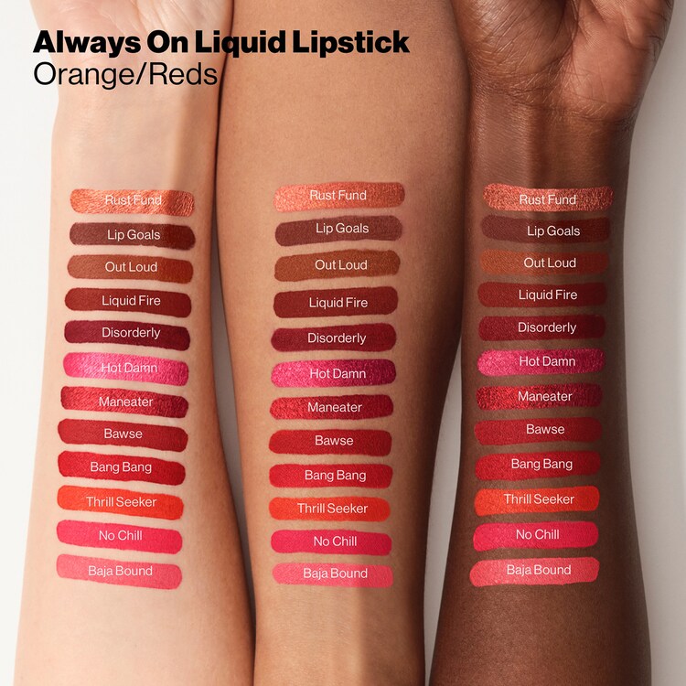 Always On Liquid Lipstick - Longwearing Liquid Lipstick