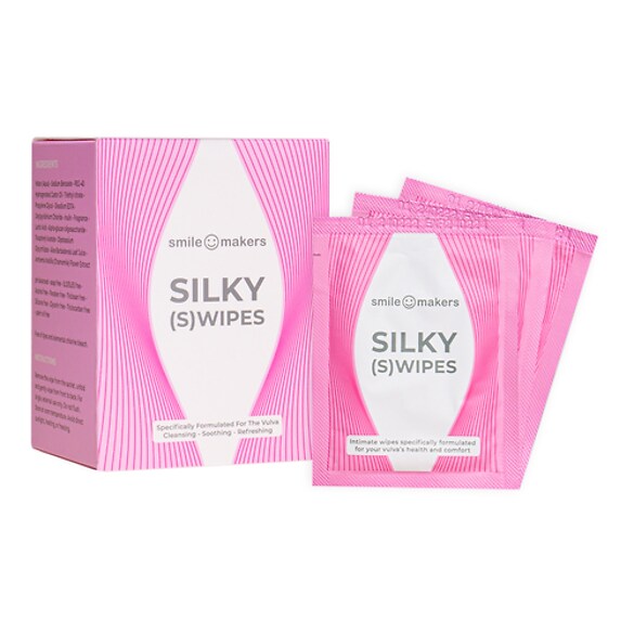 Silky (S)wipes - Servetele intime, Smile Makers