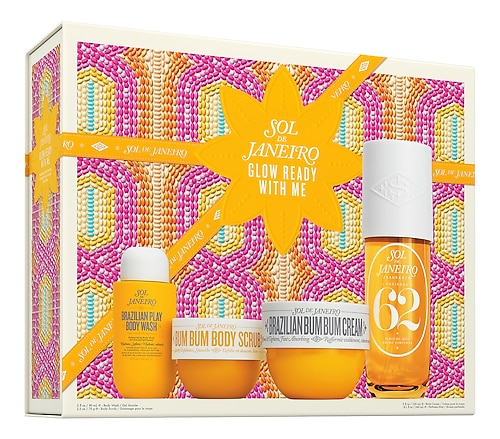 Glow Ready With Me - Zestaw do pielęgnacji ciała Brazilian Bum Bum