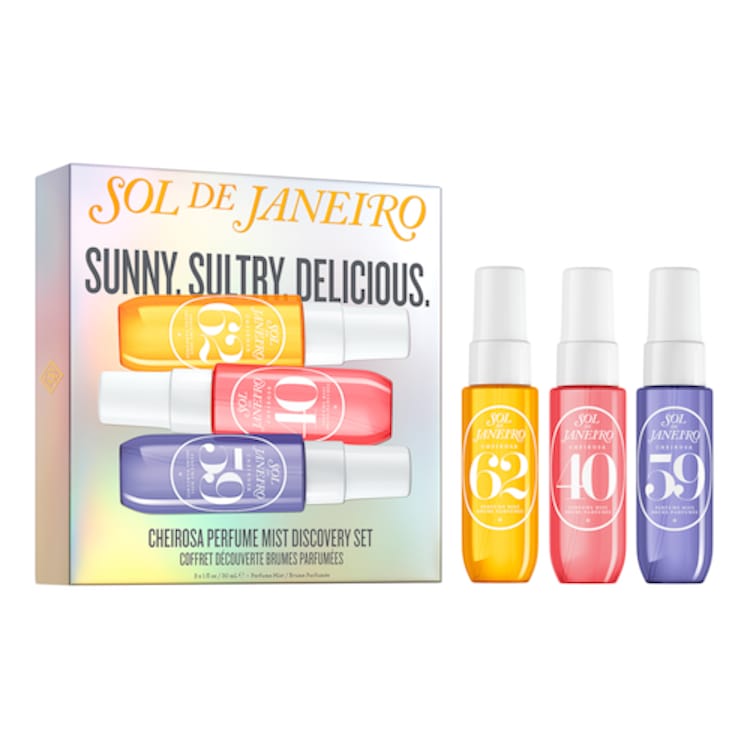 Sunny.Sultry.Delicious. Cheirosa Perfume Mist Set - Coffret de Brumes Parfumées
