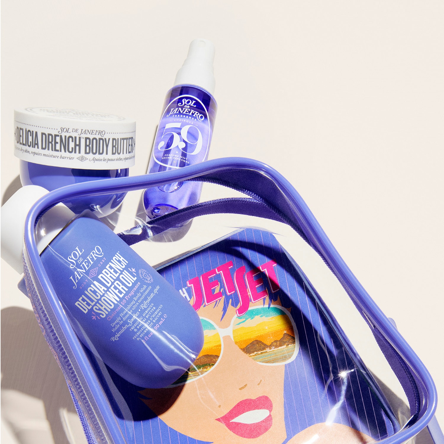 Delicia Drench™ Jet Set - set pentru corp | Sol de Janeiro ≡ SEPHORA