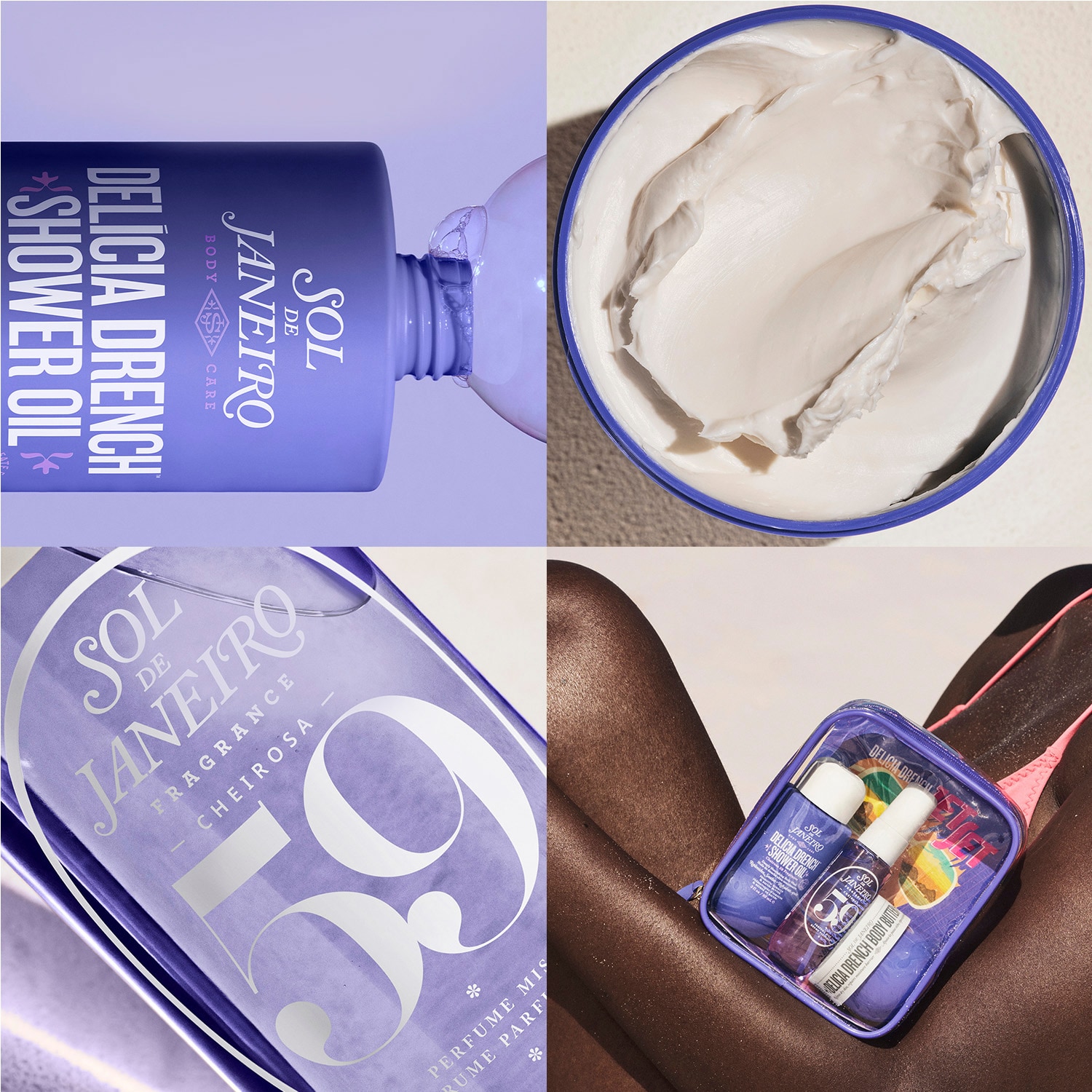 Delicia Drench™ Jet Set - set pentru corp | Sol de Janeiro ≡ SEPHORA