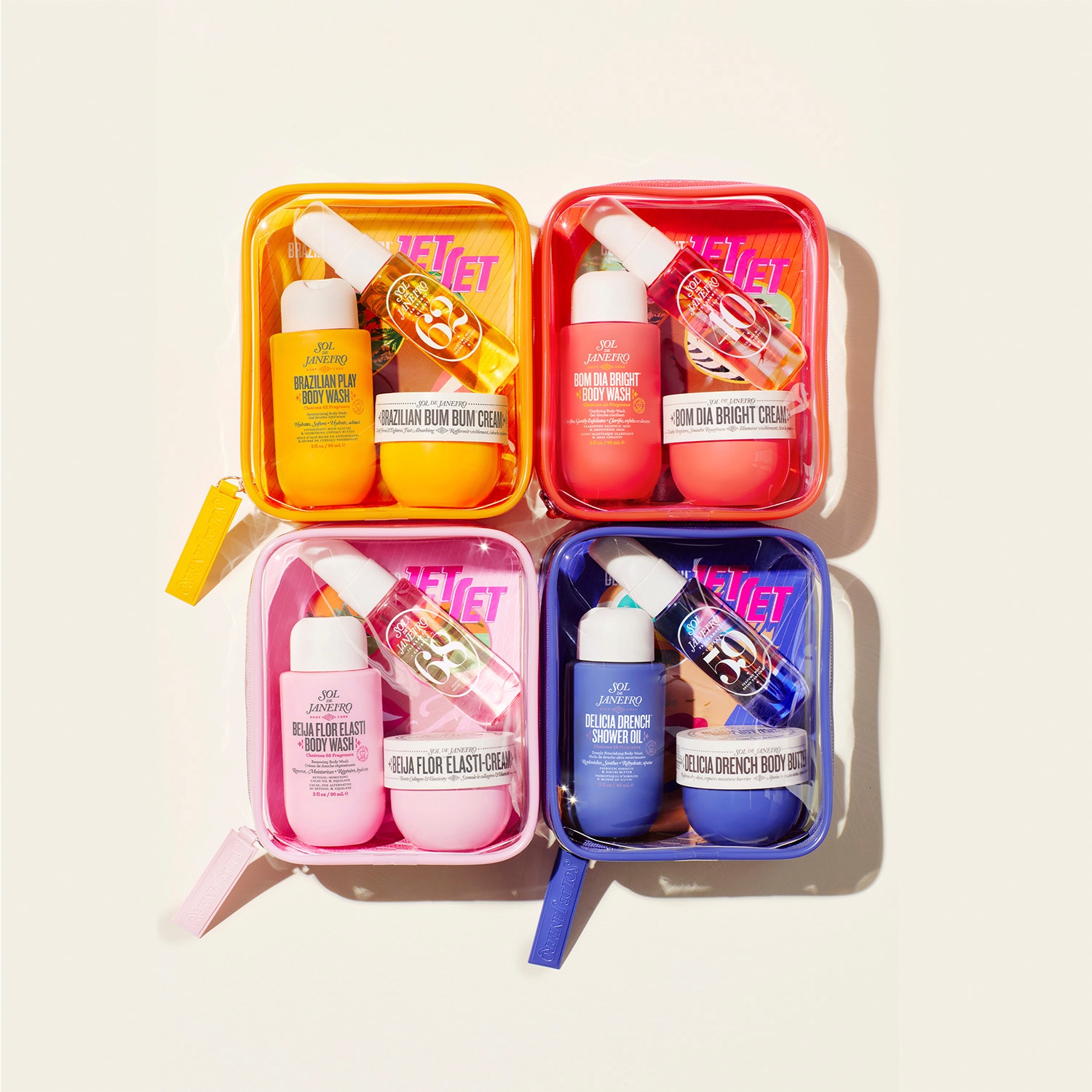 Delicia Drench™ Jet Set - set pentru corp | Sol de Janeiro ≡ SEPHORA