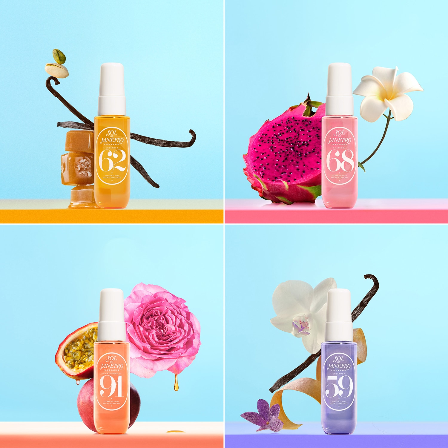 Ipanema Sunrise Cheirosa Perfume Mist Set - Parfümlü sprey seti