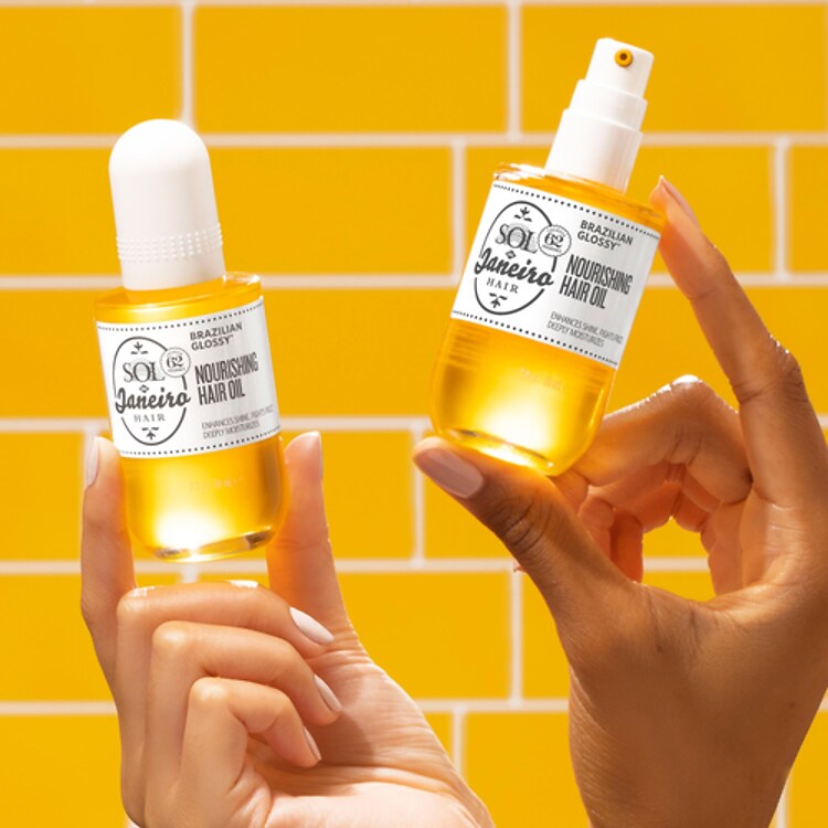 Brazilian Glossy™ - Huile nourissante cheveux anti-frisottis