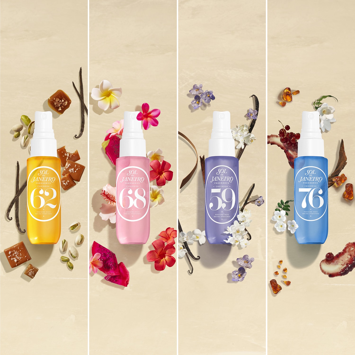 Cheirosa Perfume Mist Discovery Set - Parfümlü Spreyler Tanışma