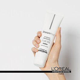 SteamPod Lait Vapo-activé - Leche alisado para cabellos finos
