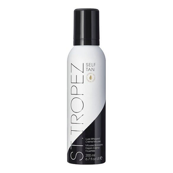 Mousse abbronzante effetto panna montata - Schiuma autoabbronzate per il corpo, ST TROPEZ