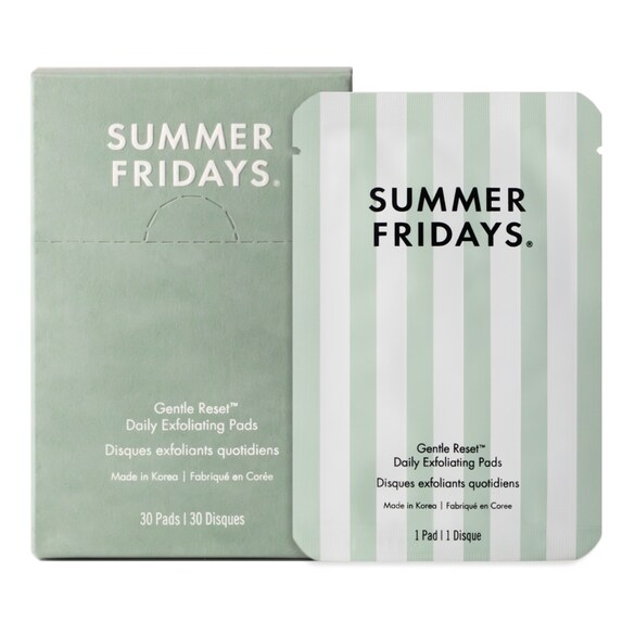 Summer Fridays - Gentle Reset™ Daily Exfoliating Pads - Dischetti Esfolianti Quotidiani - gentle Reset Daily Exfoliating Pads - Donna
