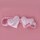 Day dreaming - Masque de sommeil en forme de coeur en satin 