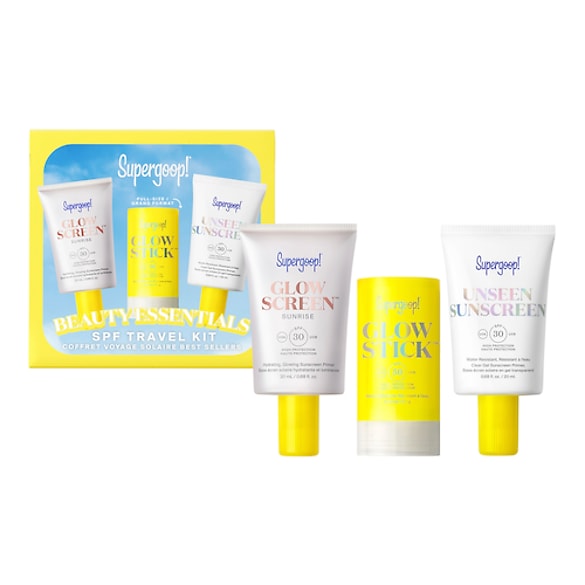 Beauty Essentials SPF Travel Kit - Coffret Soin Solaire, SUPERGOOP!