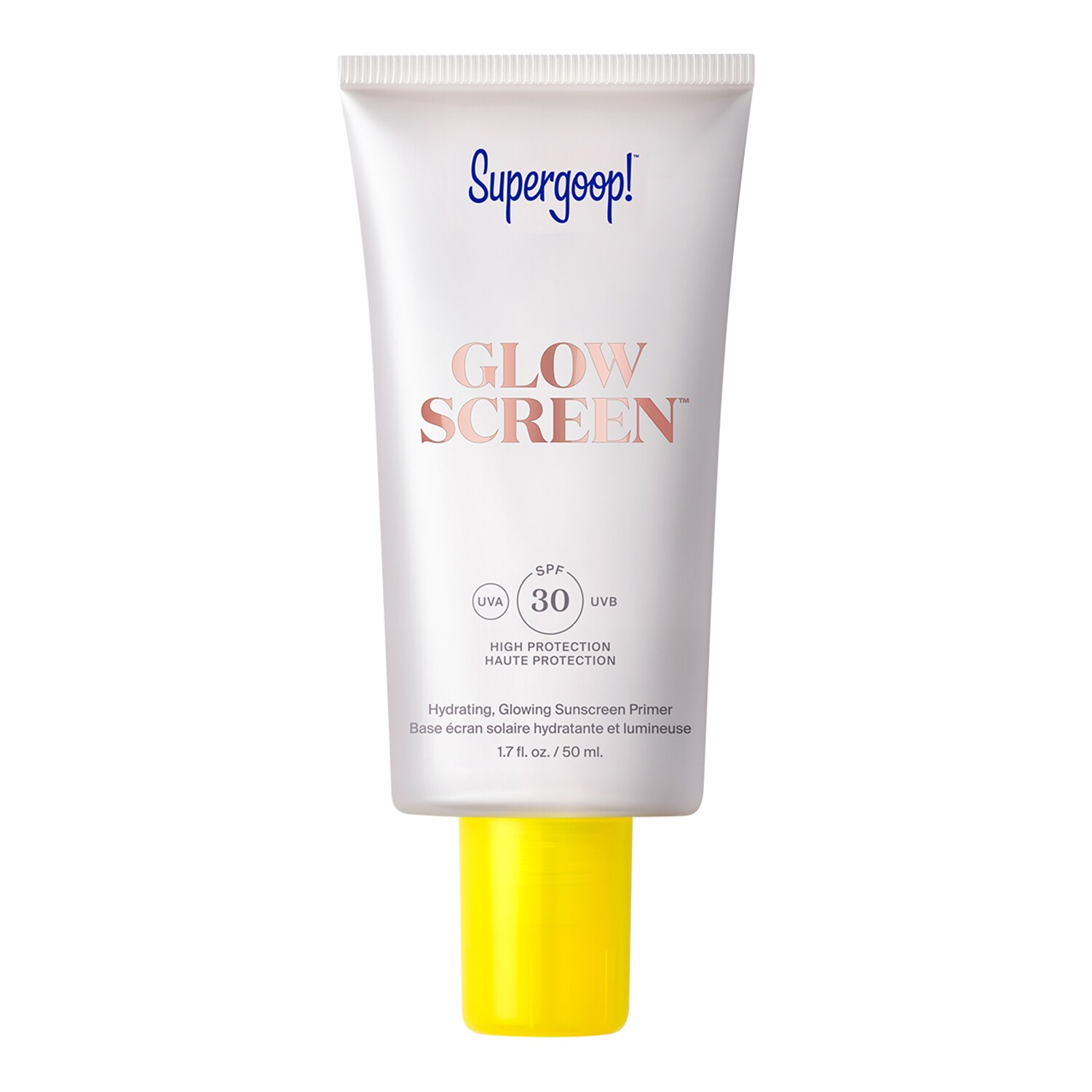 SUPERGOOP! - Glowscreen - Opalovací krém SPF 30 PA++ s kyselinou hyaluronovou