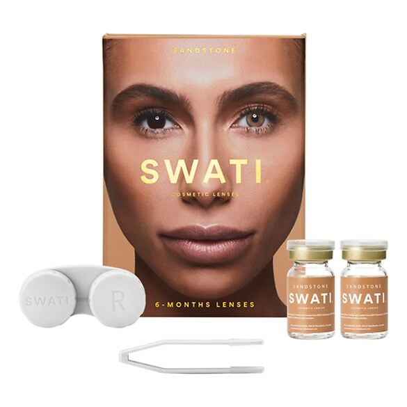 6 Month Cosmetic Lenses - Sandstone, SWATI COSMETICS
