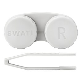 Lens Case & Tweezers - Set