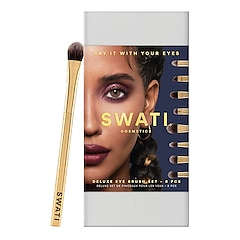 Deluxe Eye Brush Set, SWATI COSMETICS