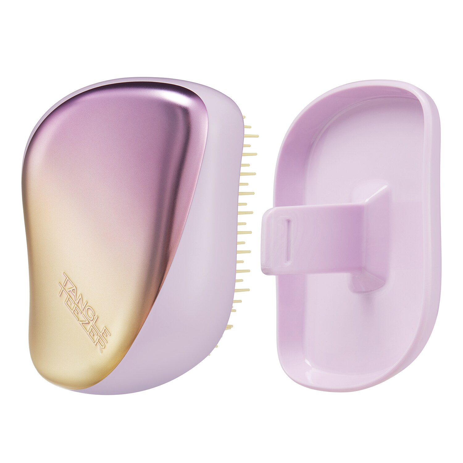 TANGLE TEEZER - Compact Styler Lilac Chrome – Kartáč na vlasy