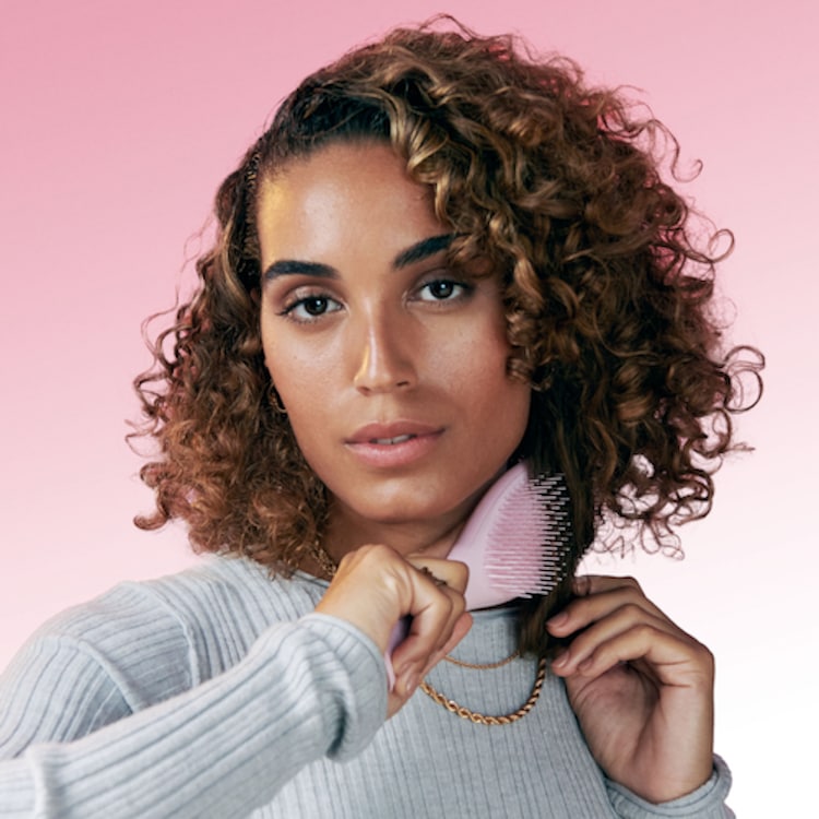 The Ultimate Detangler Rosebud - Brosse démêlante