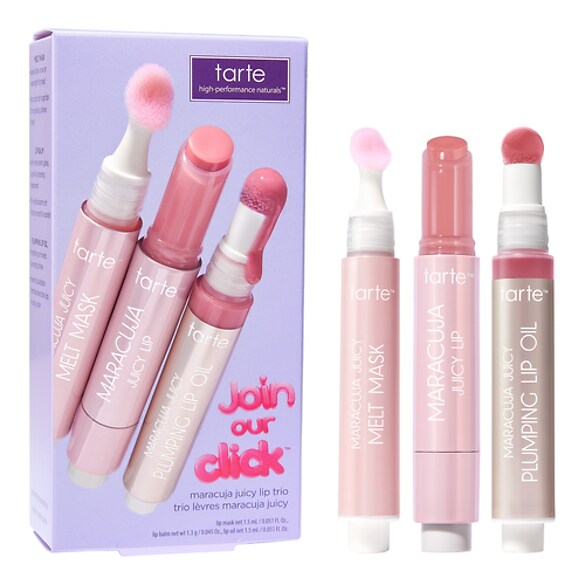 Join Our Click Maracuja Trio - Lippen-Trio-Set, TARTE
