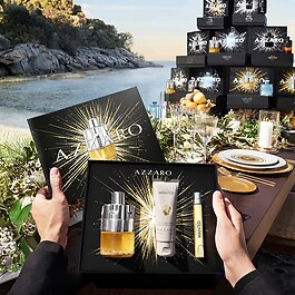 Cofre de Navidad Azzaro Wanted - Eau de Toilette y Champú para Cuerpo y Cabello