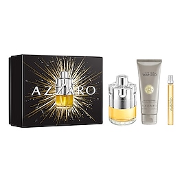 Cofre de Navidad Azzaro Wanted - Eau de Toilette y Champú para Cuerpo y Cabello