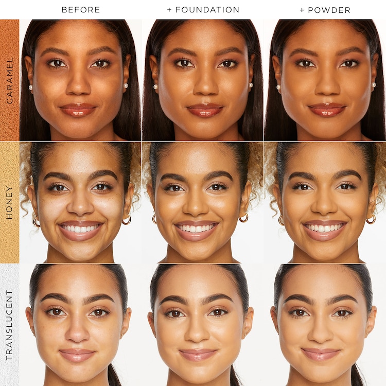 creaseless setting powder - poudre fixatrice