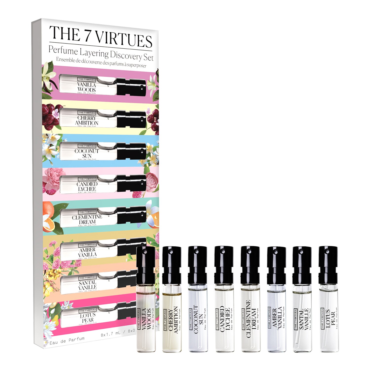 THE 7 VIRTUES - Perfume Layering Discovery – Sada miniatur k vytváření vlastních vůní