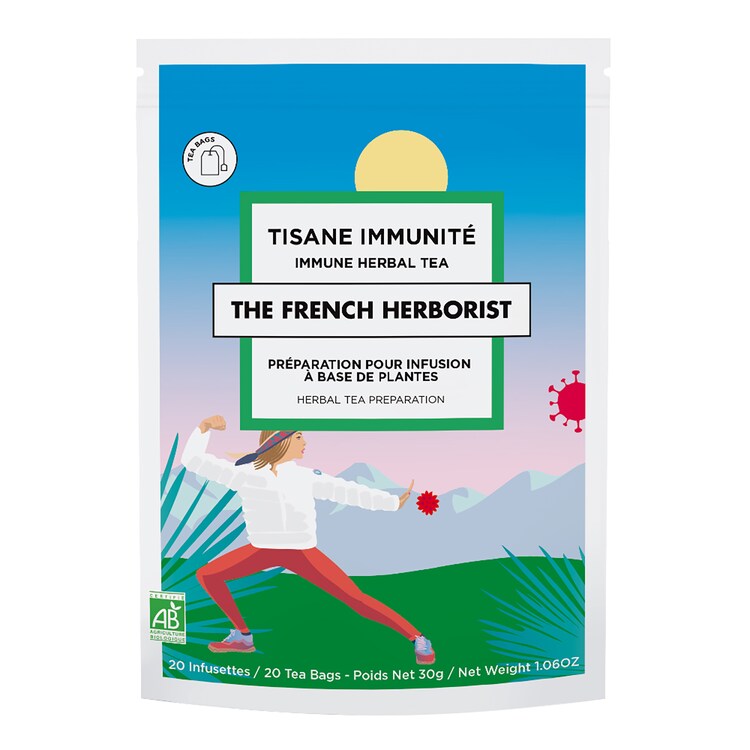 Tisane Immunité - Préparation Pour Infusion à Base de Plantes
