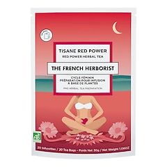 Tisane Red Power - Cycle Féminin - Préparation à Base de Plantes, THE FRENCH HERBORIST