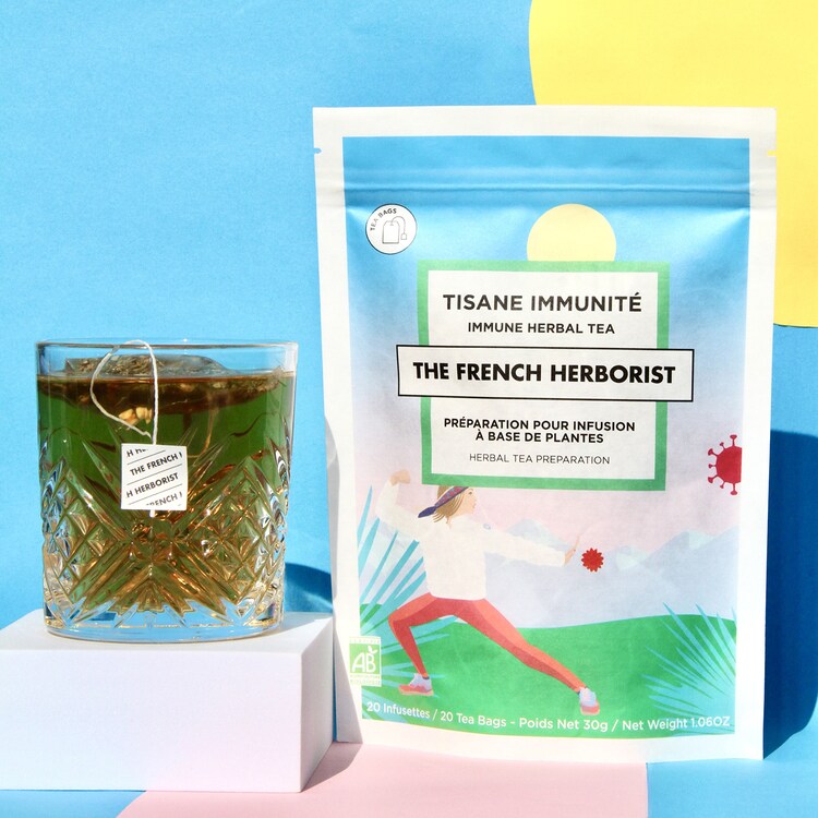 Tisane Immunité - Préparation Pour Infusion à Base de Plantes