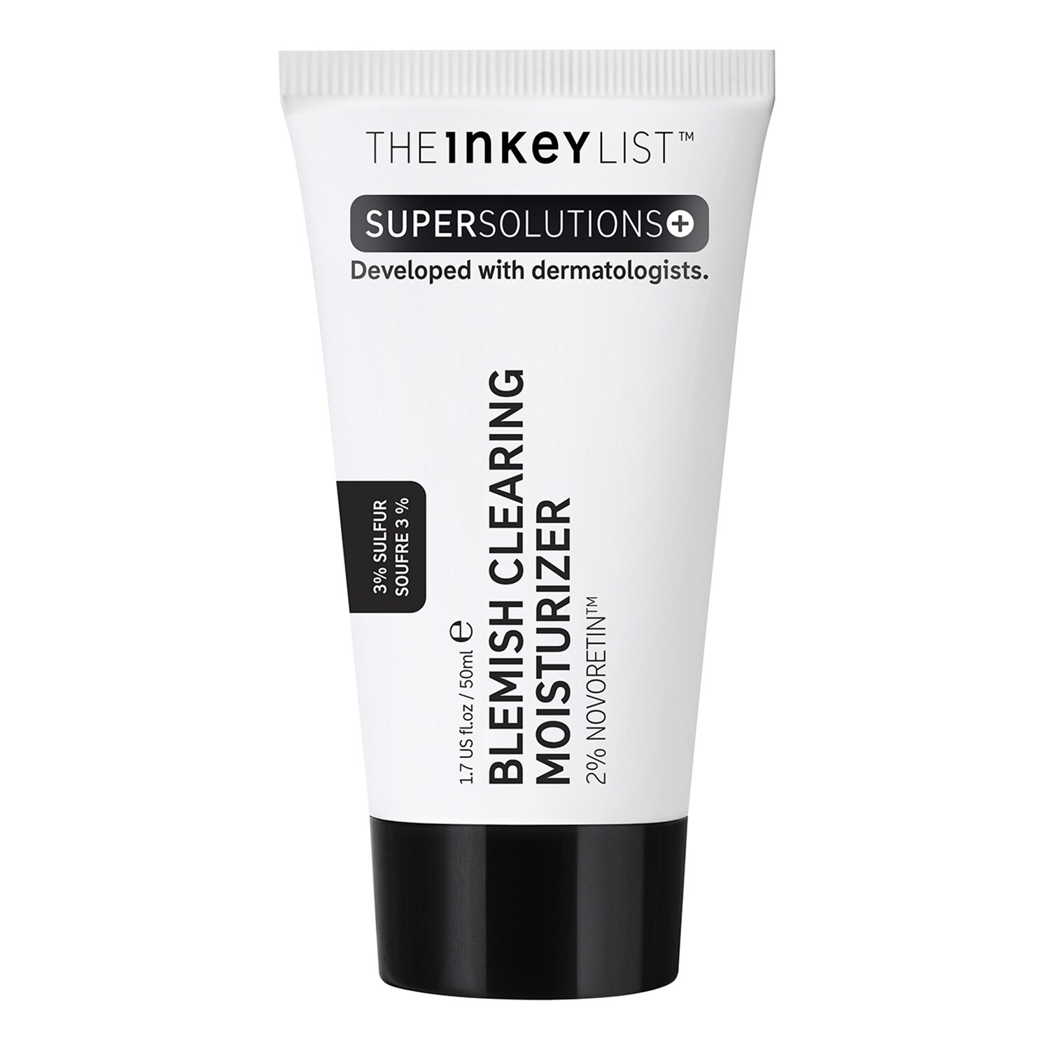 E-shop THE INKEY LIST - Blemish Clearing Moisturizer 2% NovoRetin - Hydratační noční krém