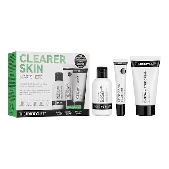 Clearer Skin Starts Here - Coffret Soin Anti-Imperfection, THE INKEY LIST