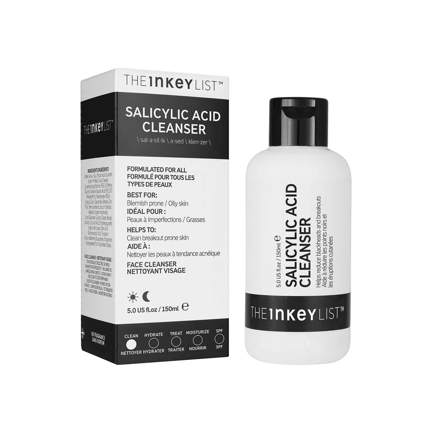 Gel de curatare pentru pori si pete cu acid salicilic | The Inkey